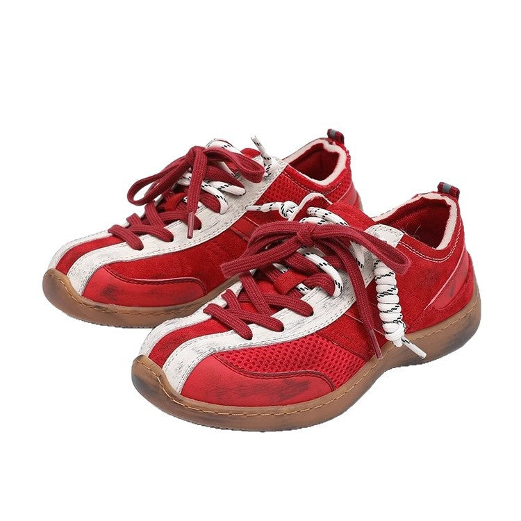 Damen Sneaker Atmungsaktiv Leicht Bequem Sportlich