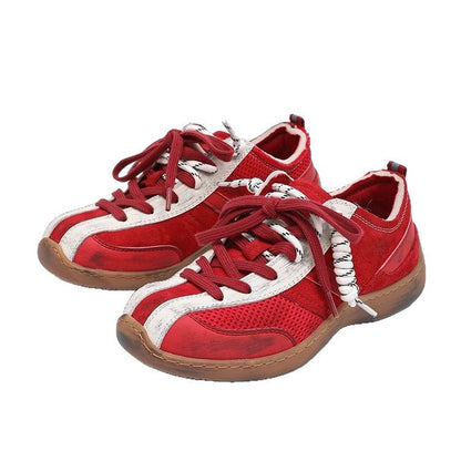 Damen Sneaker Atmungsaktiv Leicht Bequem Sportlich