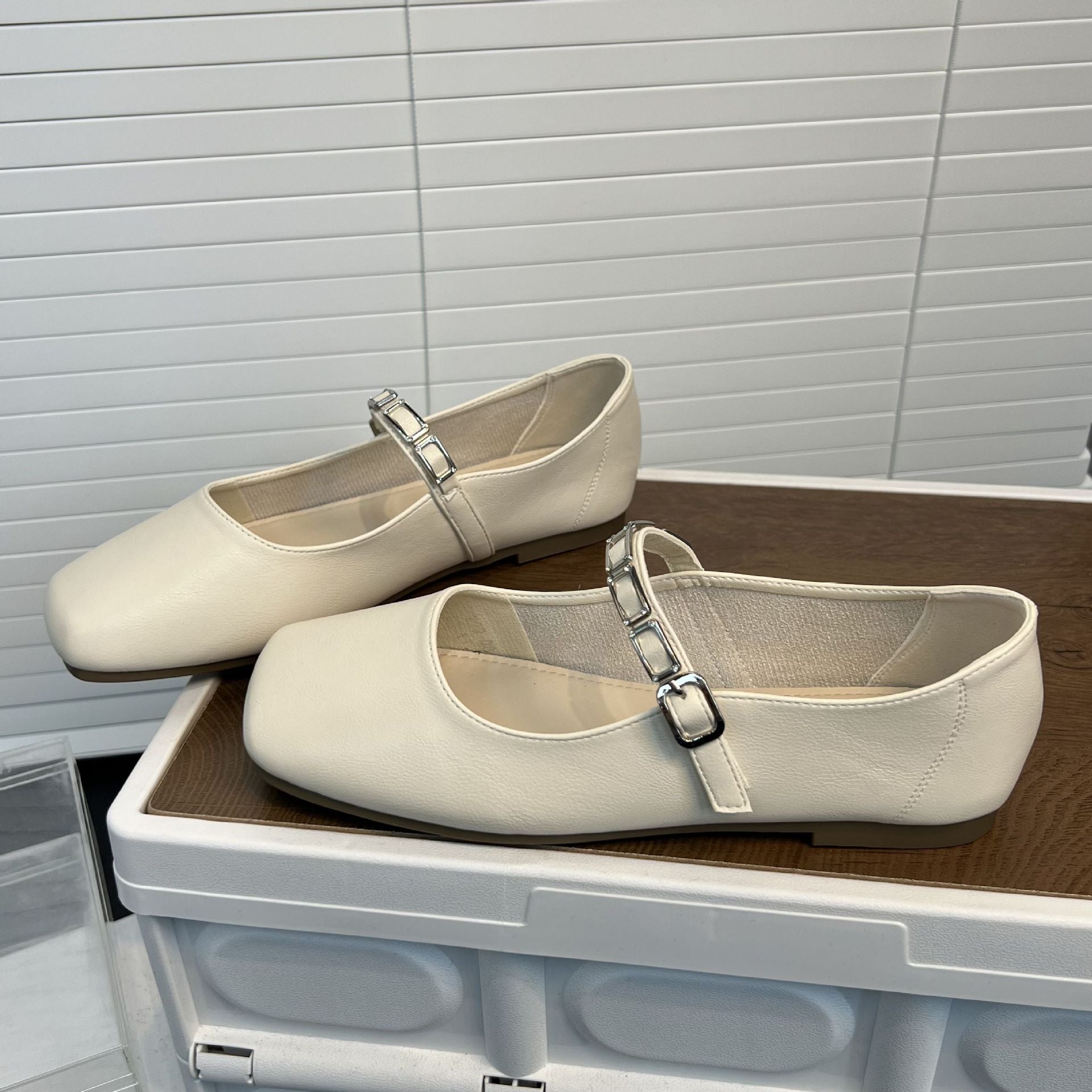 Damen Ballerinas Elegante Riemen Schuhe Weich - BerlinGlamour