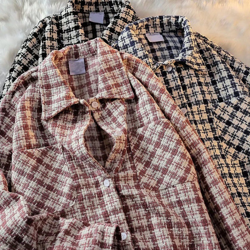 Herren Überhemdjacke Karo Modern Mit Taschen