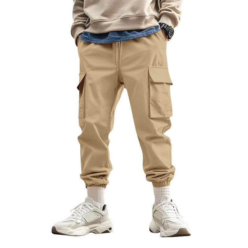 Herren Cargo-Hose Praktisch Mit Verstellbarem Bund