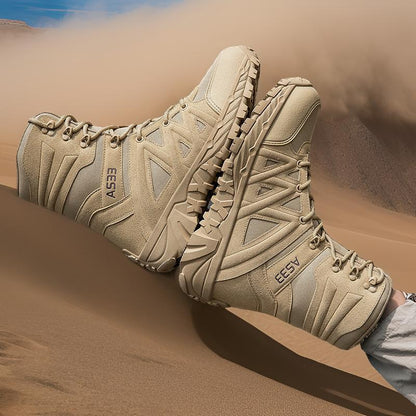 Herren Trekkingstiefel Outdoor Robust Wasserdicht mit Knöchelschutz