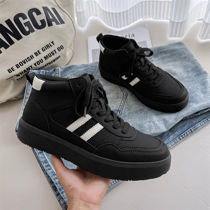 Damen Sneaker Sportlich Veloursleder Sohlendämpfung