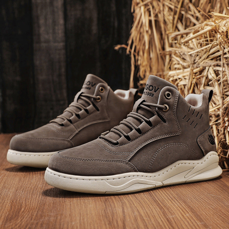 Damen Sneaker High-Top bequem mit dämpfender Sohle