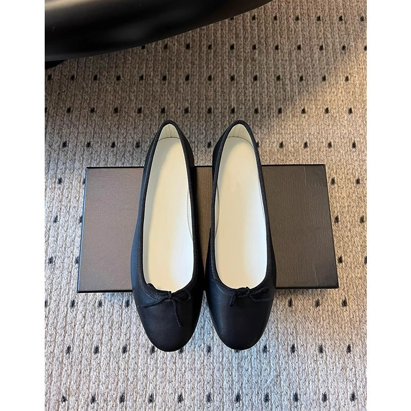 Ballerinas Damen Schleifen Detail Komfortabel