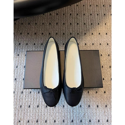 Ballerinas Damen Schleifen Detail Komfortabel