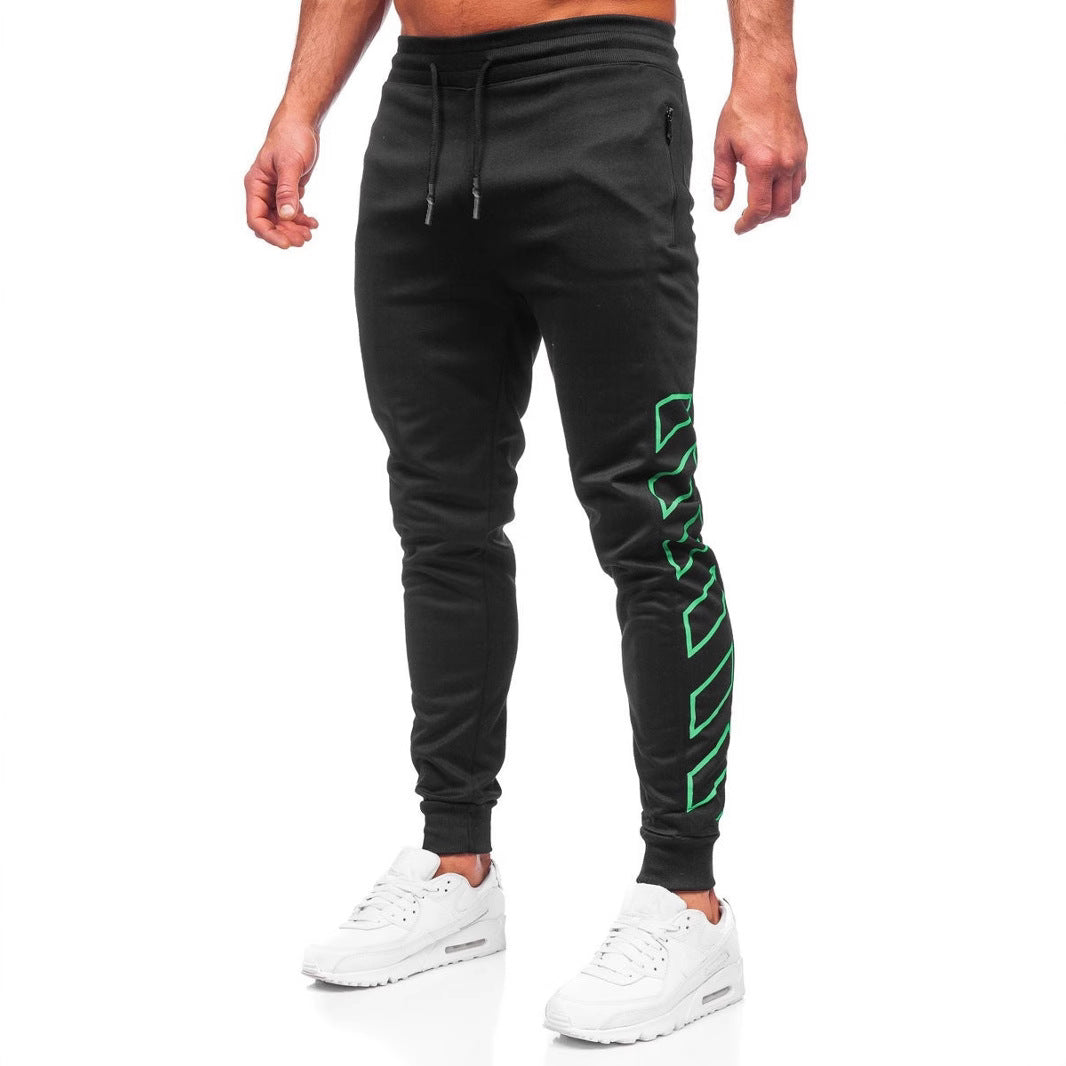 Herren Jogginghose Sportlich Grafitdesign Cool