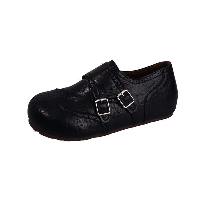 Damen Schnürschuhe Elegant Schnallenverschluss Schuhe für Frauen