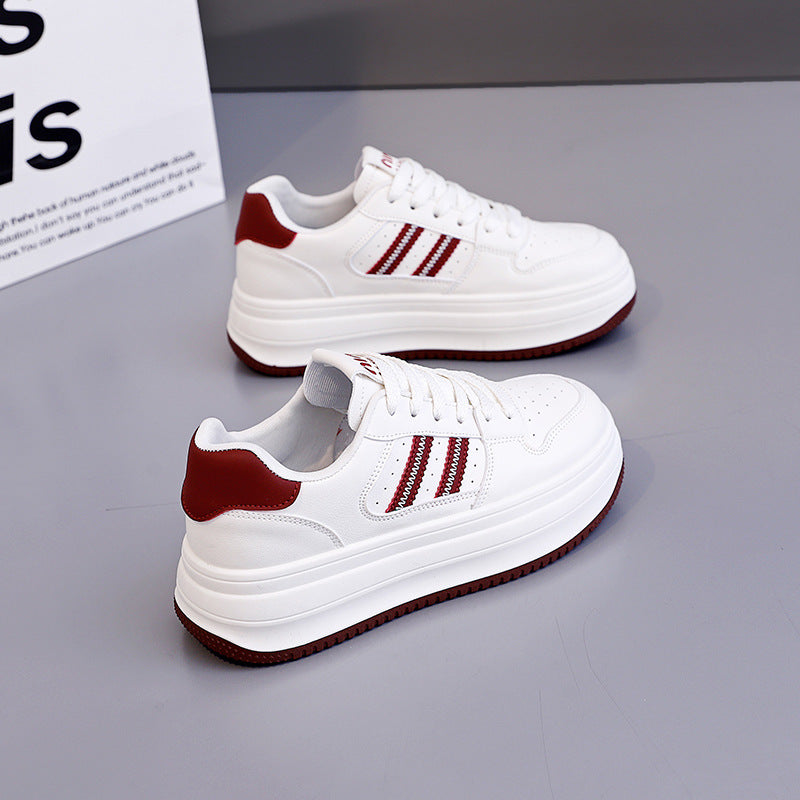 Damen Sneaker Plattform Schuhe Modern Stil