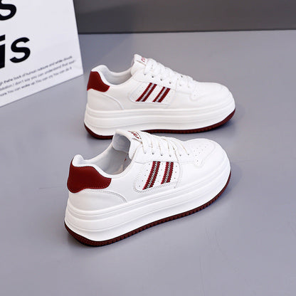 Damen Sneaker Plattform Schuhe Modern Stil