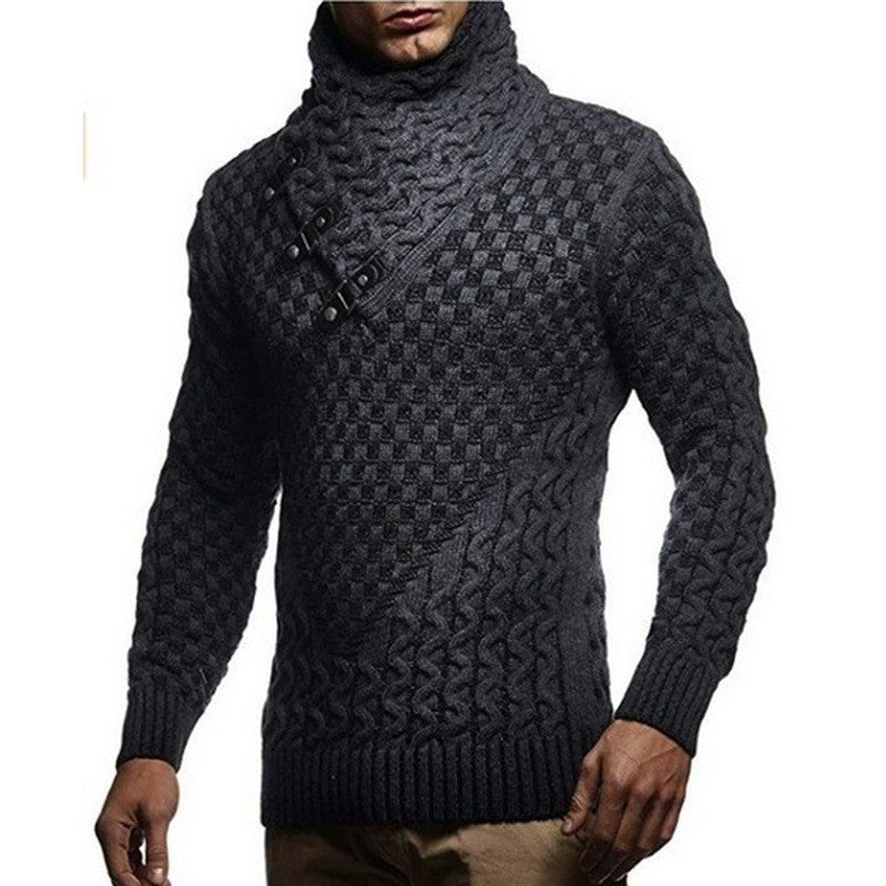 Herren Strickpullover Modern Warm