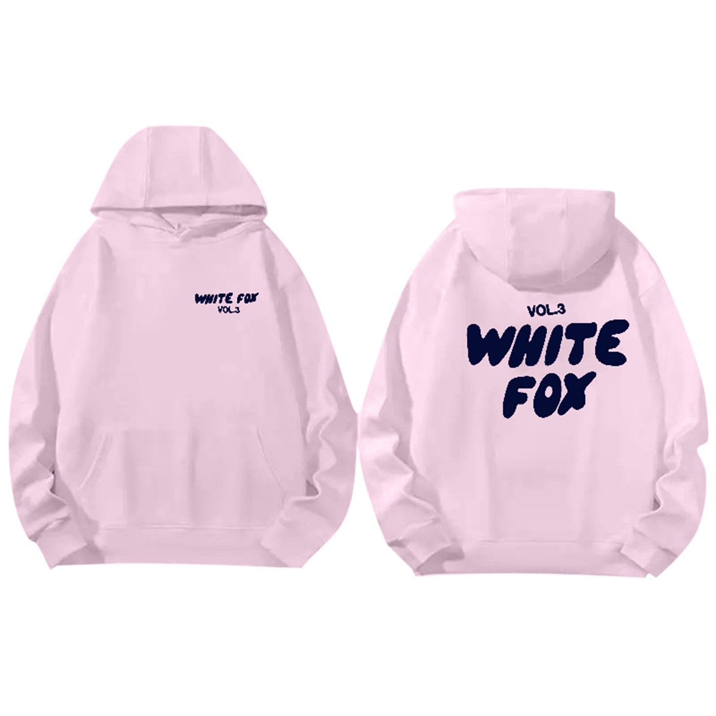 Lässiger Streetwear Hoodie Kapuzenpullover Schwarz Weiße Grafik