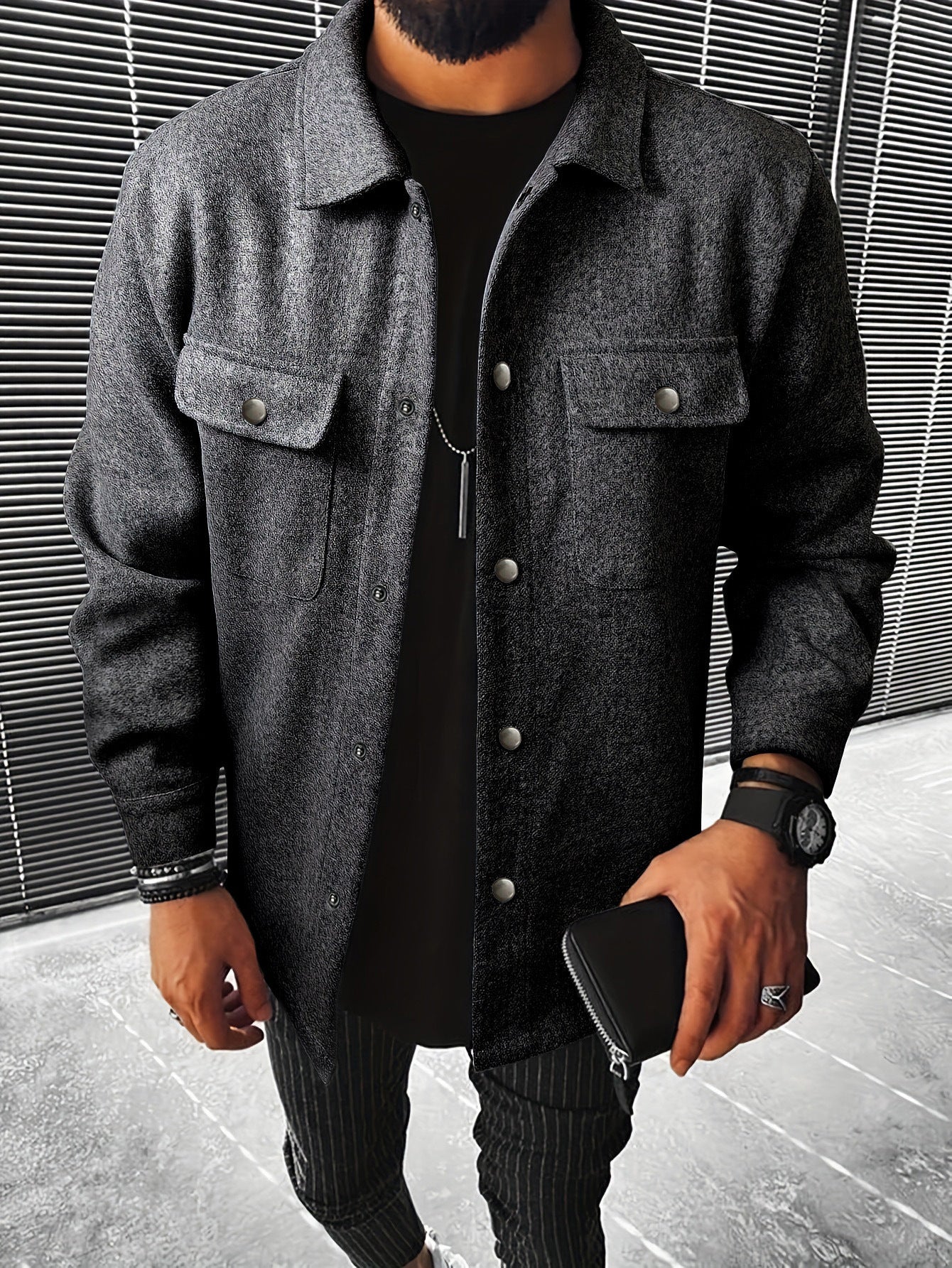 Herren Schal Warm Großstadt Chic