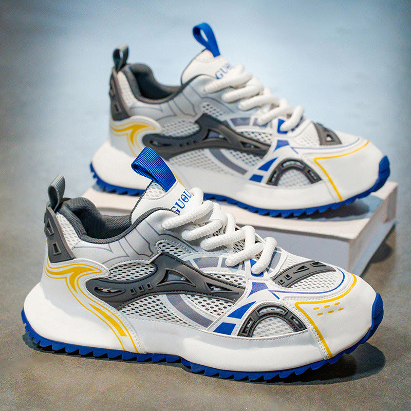Damen Sneakers Sportlich Atmungsaktiv Leicht