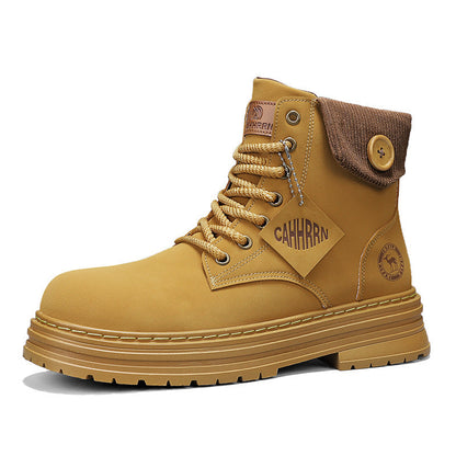 Damen Winterstiefel Knopfverschluss Gepolstert Warm