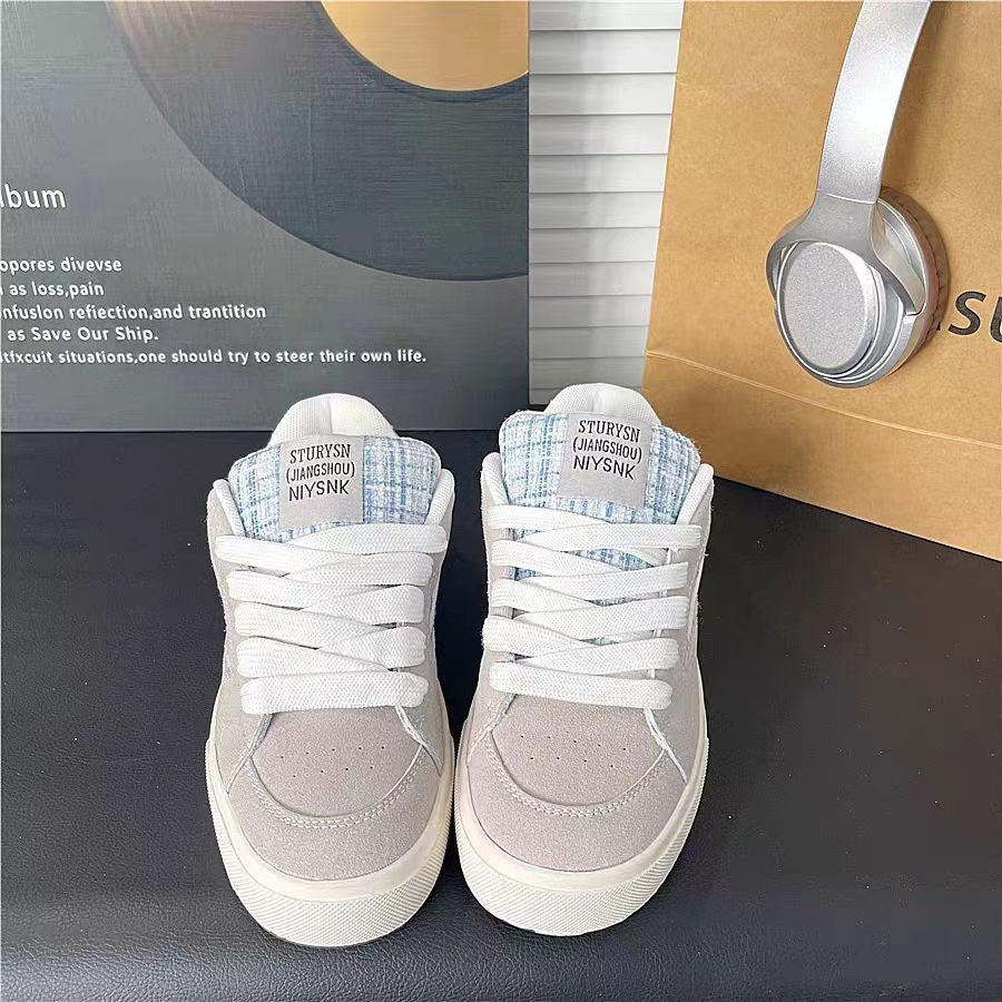 Damen Sneaker Retro Lässig Atmungsaktiv Mit Dämpfung