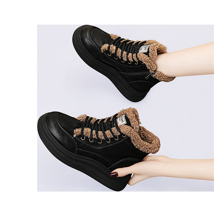Damen Winterstiefel Kuschelig Rutschfest Schnee