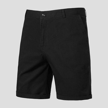 Herren Shorts Baumwoll-Mix mit Taschen Bequem Freizeit