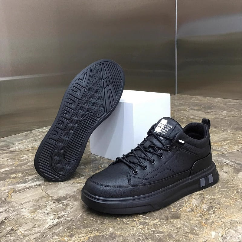 Damen Leder Sneaker Rutschfest Schick Modern
