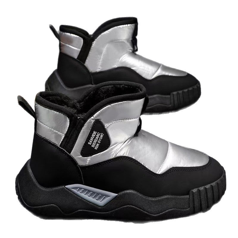 Damen Winterstiefel Warm Rutschfest Weich Innenschuh