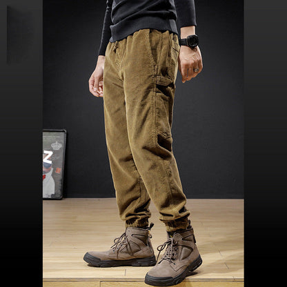 Herren Cordhosen Elastisch Komfortabel Mit Taschen