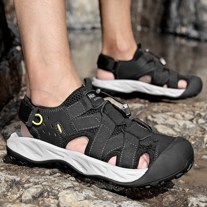 Damen Outdoor-Sandalen Sportlich Rutschfest Mit Fersenhalt