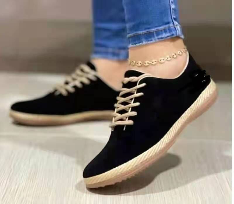 Damen Sneaker Wildleder Bequem Rutschfest - BerlinGlamour