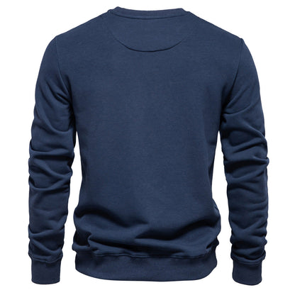 Herren Sweatshirt Weich Bequem Passform Optimal