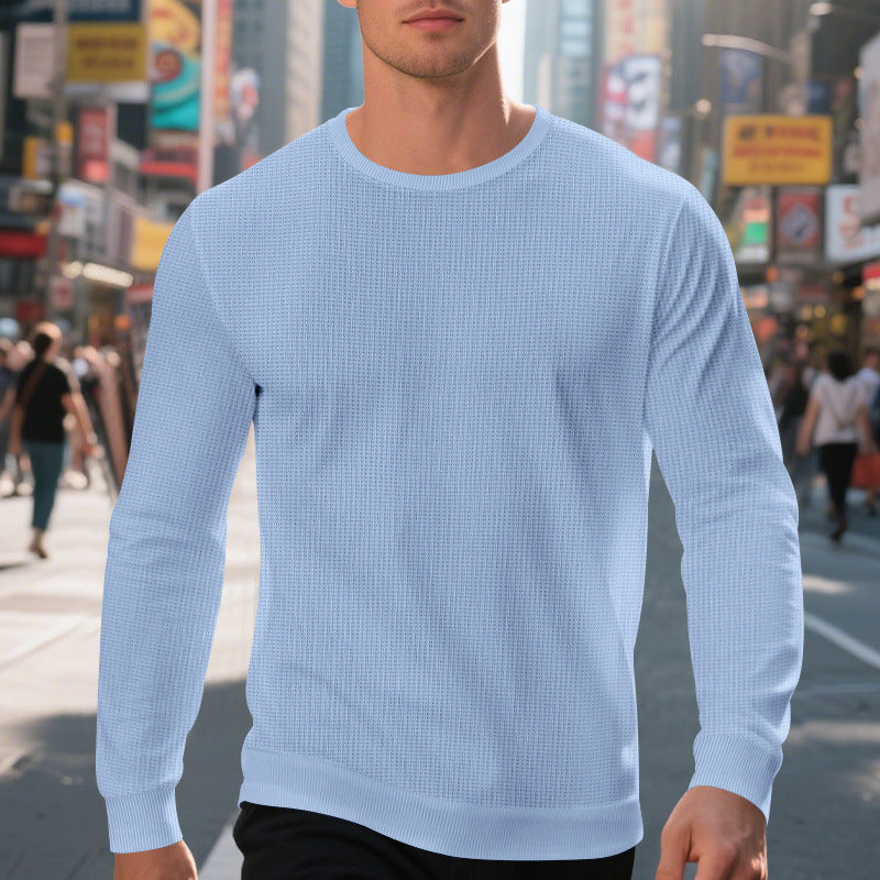 Herren Pullover Langarm Hochwertig Modern