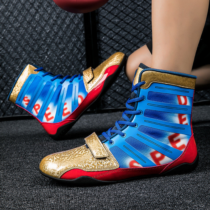 Damenschuhe Boxschuhe Knöchelschutz Rutschfest Mode