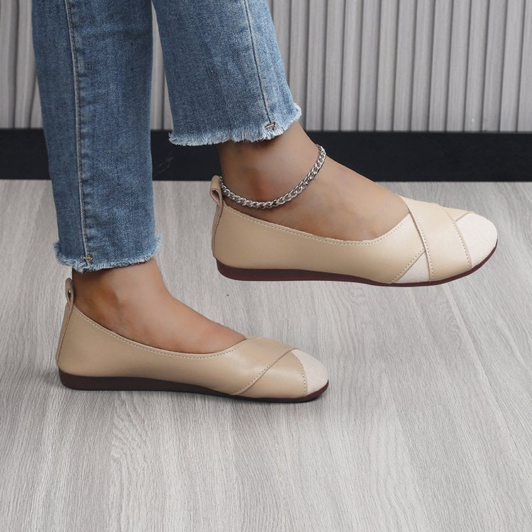 Damen Ballerinas Bequem Ergonomisch Komfort Schuhe