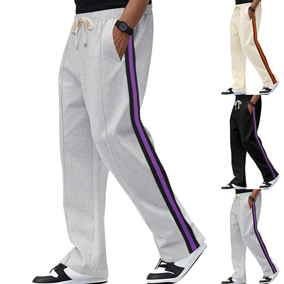 Herren Sporthose Urban Style Mit Kontraststreifen - BerlinGlamour