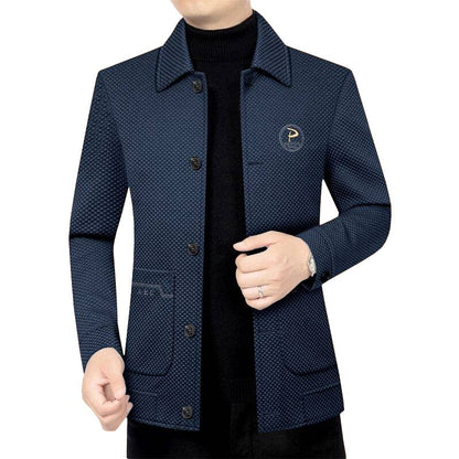 Herren Freizeitjacke Mit Nieten Modern
