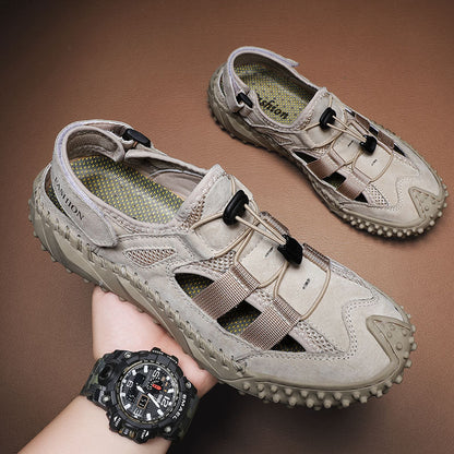 Damen Sandalen Bequem Schnellschnürsystem Modern