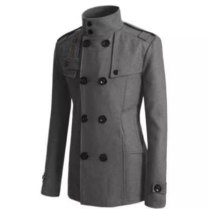 Herren Wolljacke Modern Stylish Winter