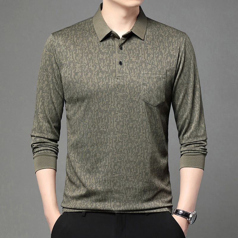 Herren Poloshirt Grafik Atmungsaktiv Modern