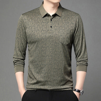 Herren Poloshirt Grafik Atmungsaktiv Modern
