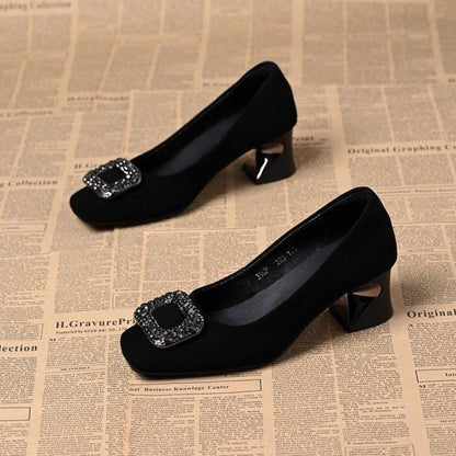Damen Pumps High Heels Schmückend Glitzernd Elegant