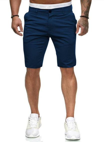 Herren Chino Shorts Elastisch Elegant Modern