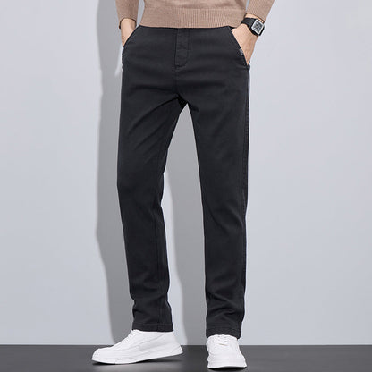 Herren Chinos Slim Fit mit Taschen Elegant Modern