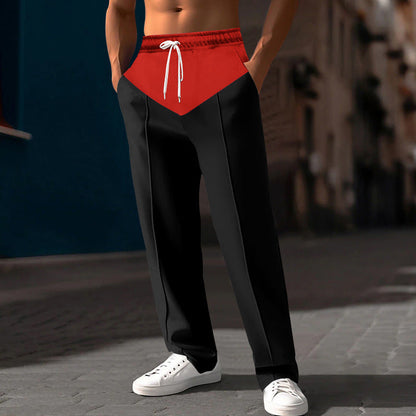 Herren Sweatpants Modern mit Seitentaschen und Slim-Fit