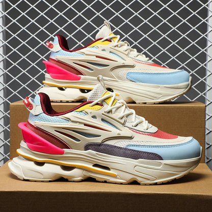 Damen Sneaker Komfort Dämpfung Laufschuhe bequem Sportlich