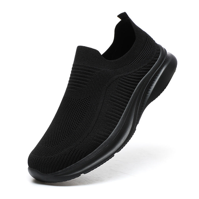 Damen Sneaker Bequem Atmungsaktive Laufschuhe Slip-On