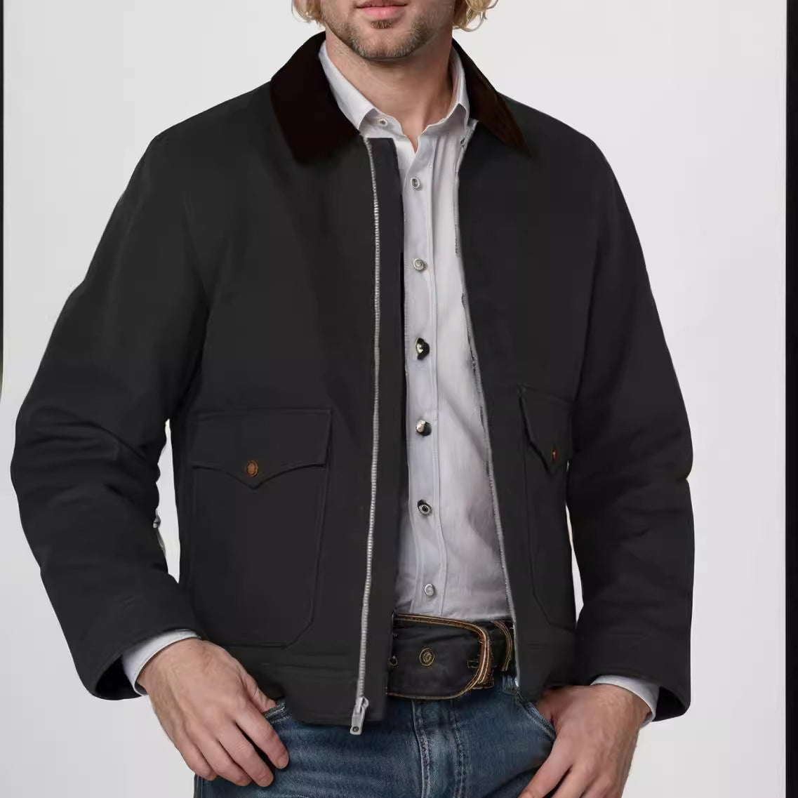 Herren Outdoor Jacke Robust Mit Vielen Taschen Modern