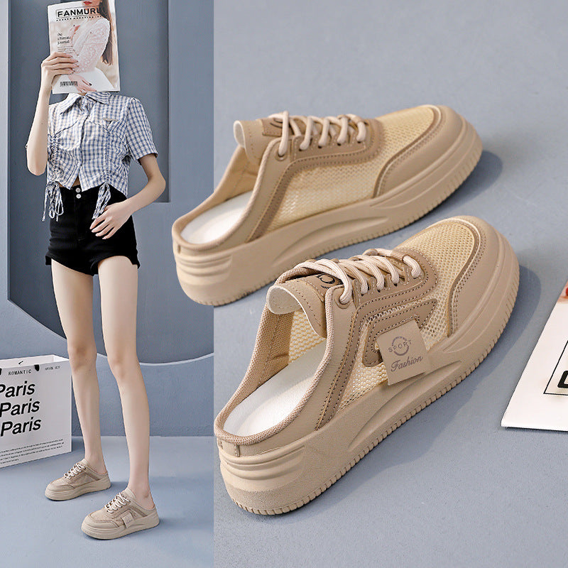 Damen Sneaker atmungsaktiv Mesh Bequem Elegant - BerlinGlamour