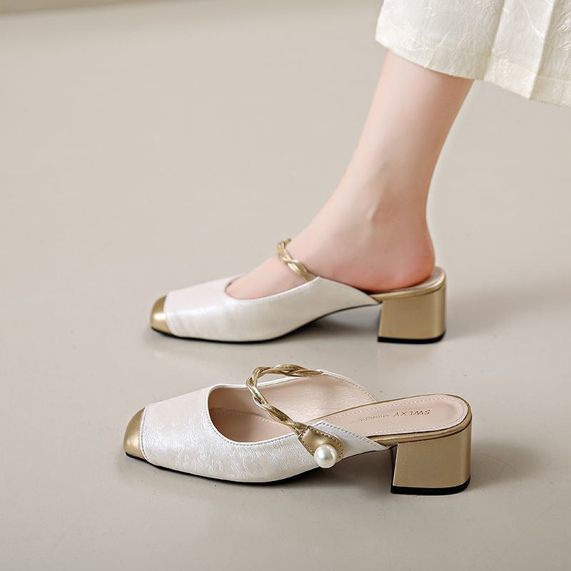 Damen Pumps Slingback Elegant Hochhackig Luxus Design