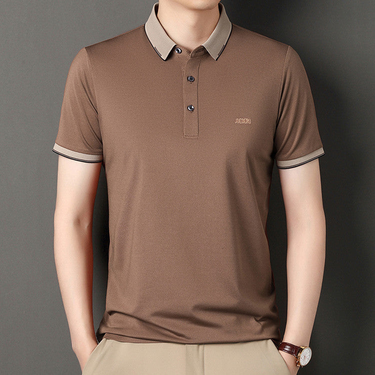 Herren Polo-Shirt Sportlich Moderner Kragen
