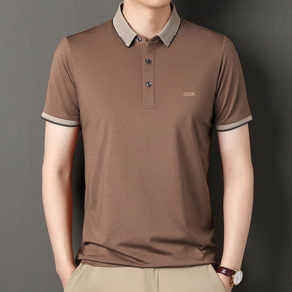 Herren Polo-Shirt Sportlich Moderner Kragen