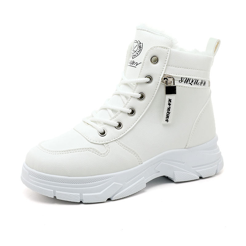 Damen Winterstiefel Warm High-Top Rutschfest - BerlinGlamour