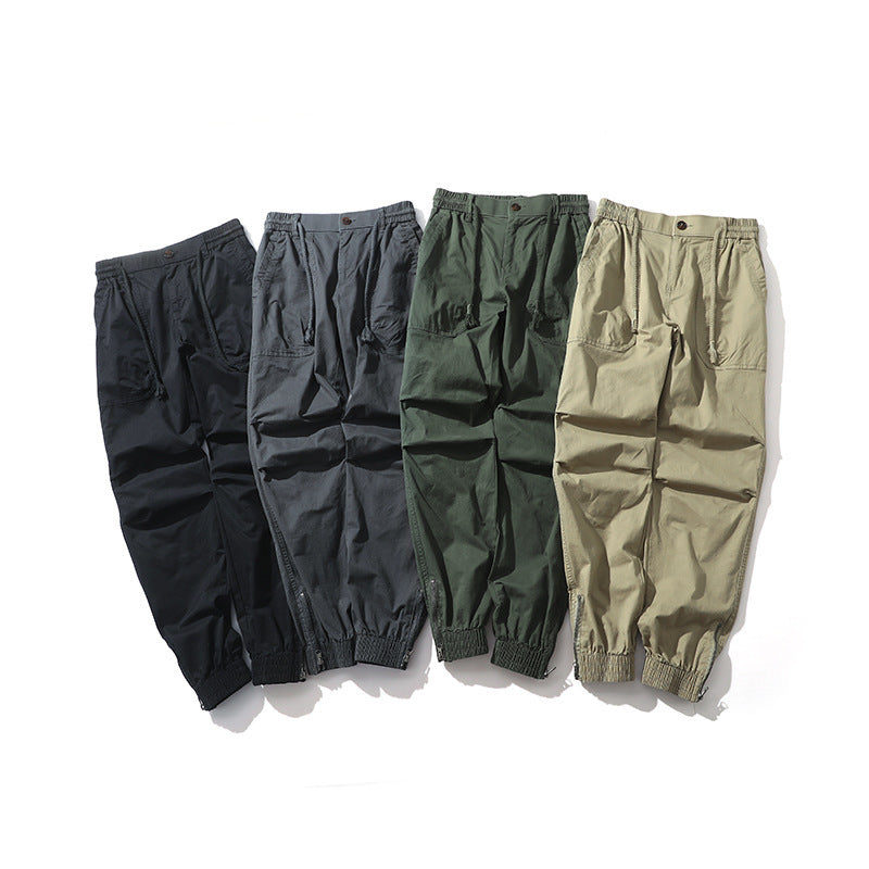 Herren Cargo-Hosen Elastisch Bequem Freizeit - BerlinGlamour